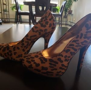 Platform heels. Worn twice.